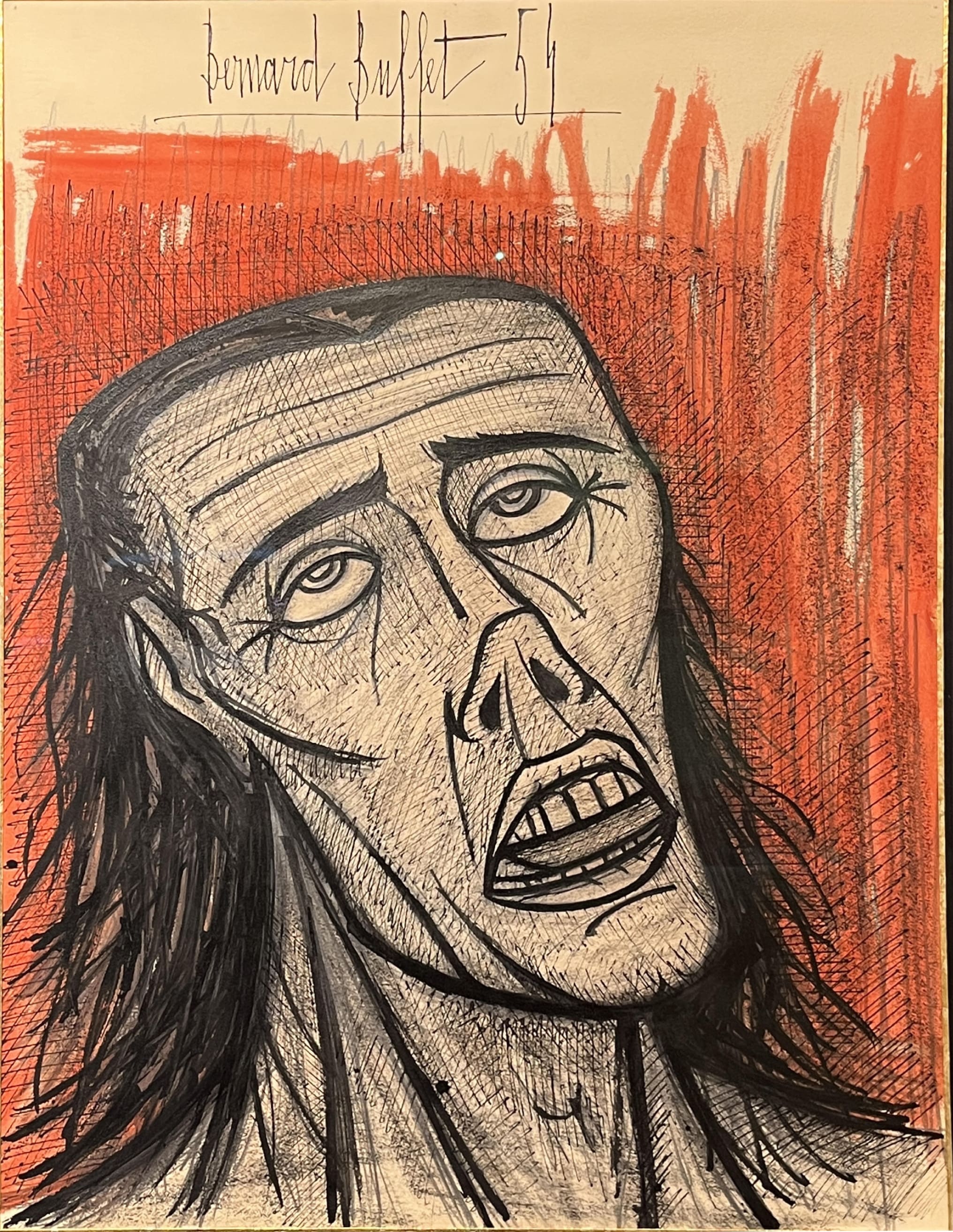 Bernard Buffet - Femme Suppliciée